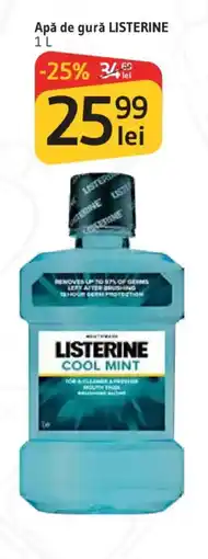 Supeco Listerine apă de gură Ofertă