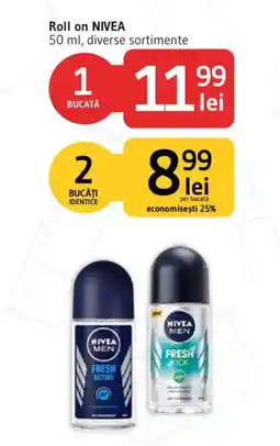Supeco Nivea men roll on Ofertă