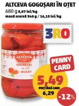 Penny Altceva gogoșari în oțet Ofertă