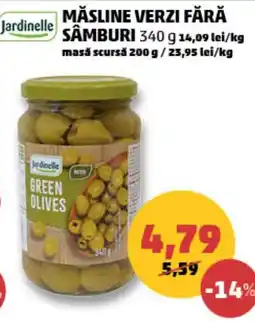 Penny Jardinelle măsline verzi fără sâmburi Ofertă