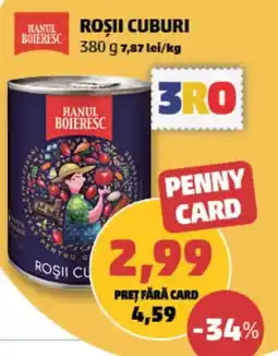 Penny Hanul Boieresc roșii cuburi Ofertă