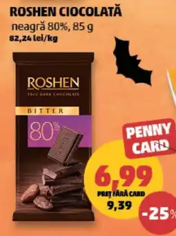 Penny Roshen ciocolată neagră 80% Ofertă