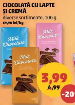 Penny Milk Chocolate Ofertă