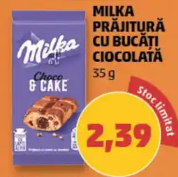 Penny Milka prăjitură cu bucăți ciocolată Ofertă