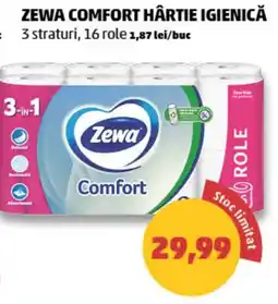 Penny Zewa comfort hârtie igienică Ofertă