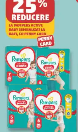 Penny Pampers active baby pants Ofertă