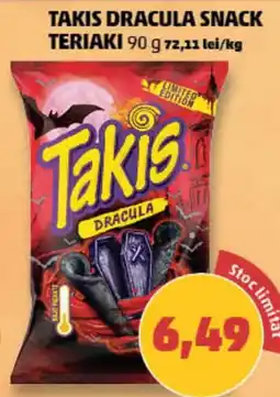 Penny Takis dracula snack Ofertă