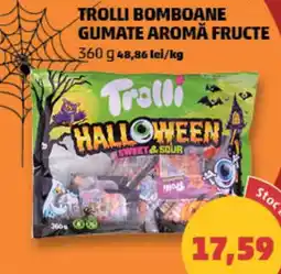 Penny Trolli bomboane gumate aromă fructe Ofertă