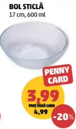 Penny Penny Card bol sticlă Ofertă