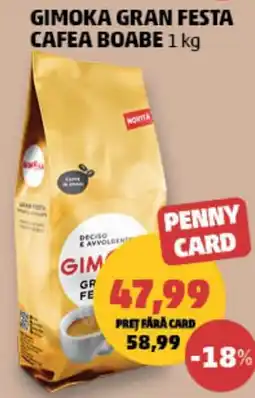Penny Gimoka gran festa cafea boabe Ofertă