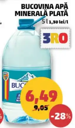 Penny Bucovina apa minerala plata Ofertă