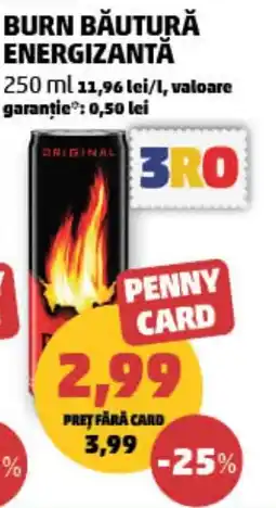 Penny Burn băutură energizantă Ofertă