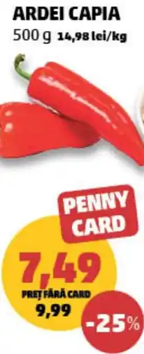 Penny Ardei capia Ofertă