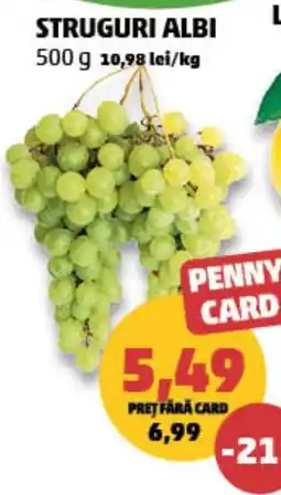 Penny Struguri albi Ofertă