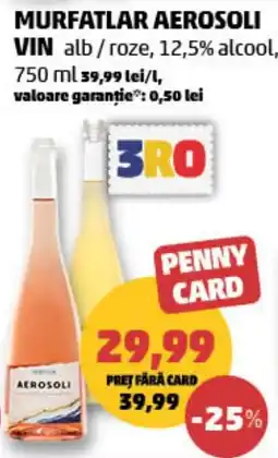 Penny Aerosoli vin alb / roze Ofertă