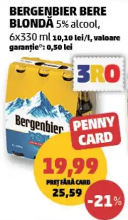 Penny Bergenbier bere blondă Ofertă