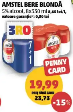 Penny Amstel bere blondă Ofertă