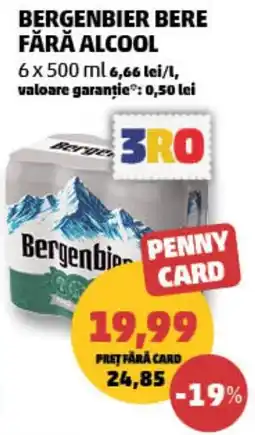 Penny Bergenbier bere fără alcool Ofertă