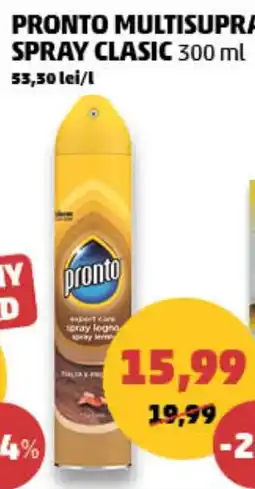 Penny Pronto multisupra spray clasic Ofertă