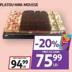 Auchan Auchan platou mini-mousse Ofertă
