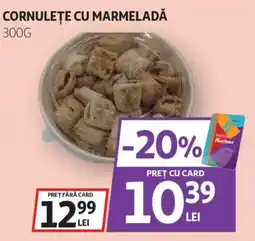 Auchan Auchan cornulețe cu marmeladă Ofertă