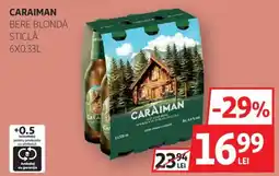 Auchan Caraiman bere blondă Ofertă