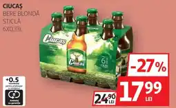 Auchan Ciucas bere blondă Ofertă
