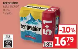 Auchan Bergenbier bere blondă Ofertă