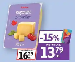 Auchan Auchan Cașcaval Lactose Free Ofertă