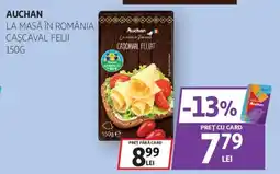 Auchan Auchan cașcaval felii Ofertă