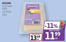 Auchan Auchan cașcaval fără lactoză Ofertă