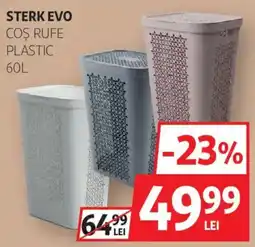 Auchan Sterk evo coș rufe plastic Ofertă