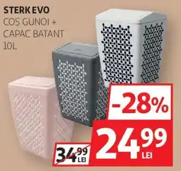 Auchan Sterk evo coș gunoi + capac batant Ofertă
