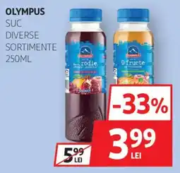 Auchan Olympus suc diverse sortimente Ofertă