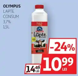 Auchan Olympus lapte consum Ofertă
