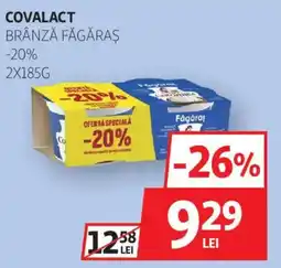 Auchan Covalact brânză făgăraș Ofertă