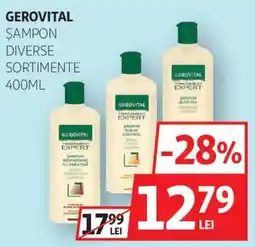 Auchan Gerovital șampon diverse sortimente Ofertă