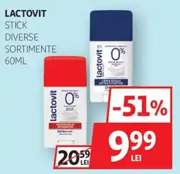 Auchan Lactovit stick diverse sortimente Ofertă