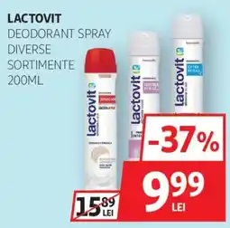 Auchan Lactovit deodorant spray Ofertă