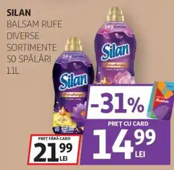 Auchan Silan balsam rufe diverse sortimente Ofertă