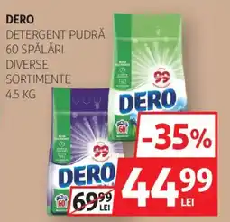 Auchan Dero detergent pudră Ofertă