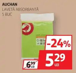 Auchan Auchan lavetă absorbantă Ofertă