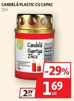 Auchan Candelă Gyertya Znicz Ofertă