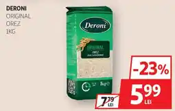 Auchan Deroni original orez Ofertă