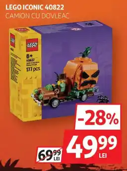 Auchan lego iconic camion cu dovleac Ofertă