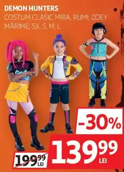 Auchan Demon Hunters Costum Clasic Mira, Rumi, Zoey Ofertă