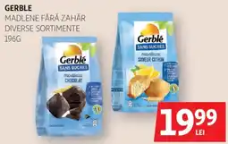 Auchan Gerble madlene fără zahăr Ofertă