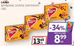 Auchan Laura bomboane, diverse sortimente Ofertă