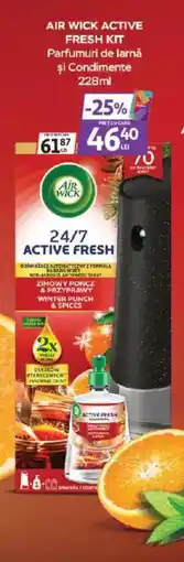Auchan Air Wick Active Fresh Kit Ofertă