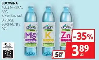 Bucovina plus mineral apă aromatizată